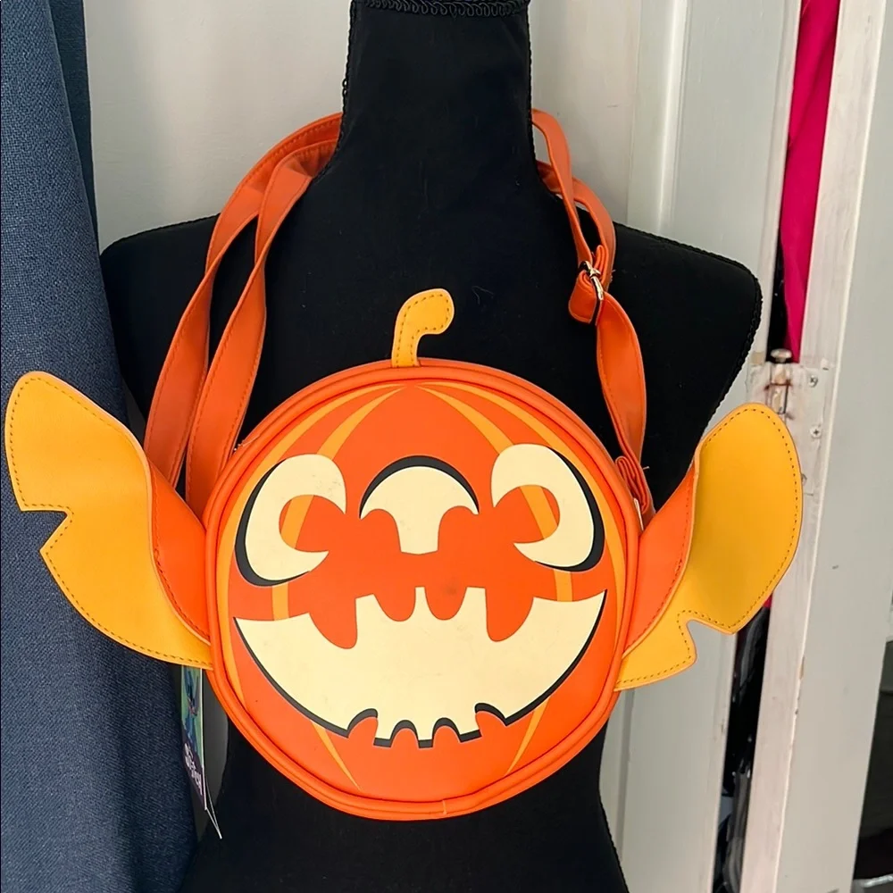 Loungefly Orange and Yellow Pumpkin Bags - Picture 9 of 11